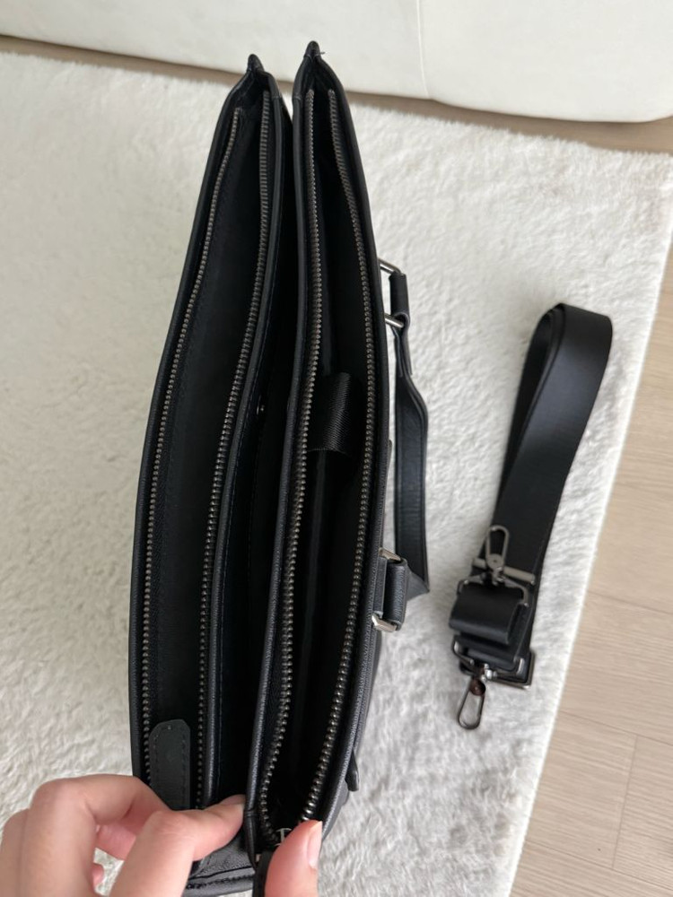 탠디 소가죽 블랙 서류 가방 이미지