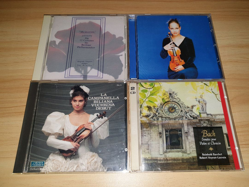 잡다한 바이올린, 첼로 연주 CD 200장 일괄 이미지