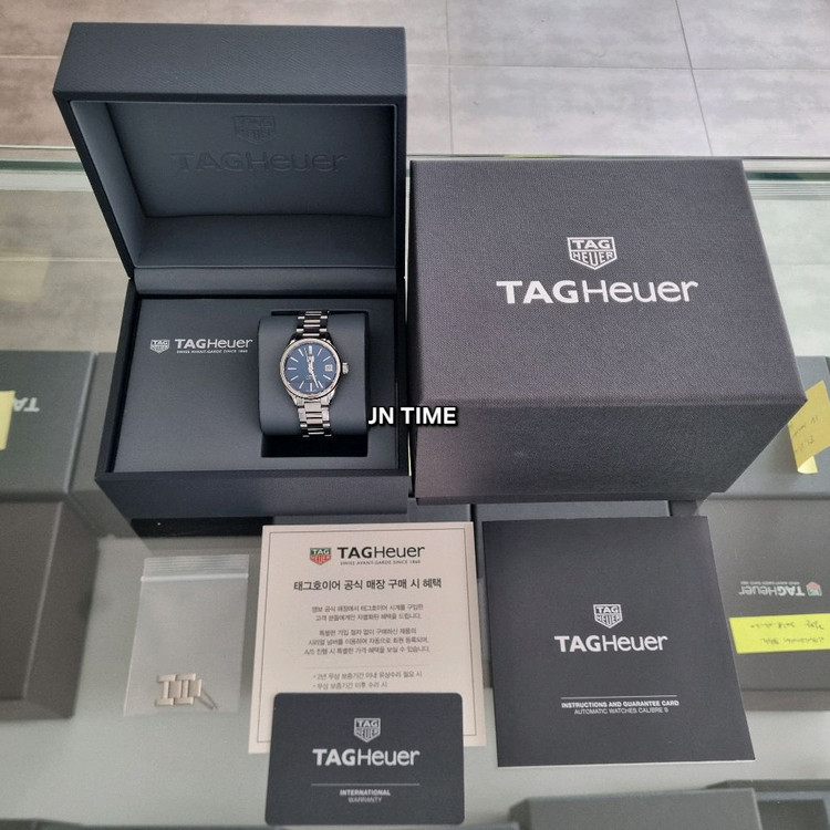 태그호이어 까레라 칼리버 9 여성용 28mm 청판 WAR2419(2020년식) 이미지
