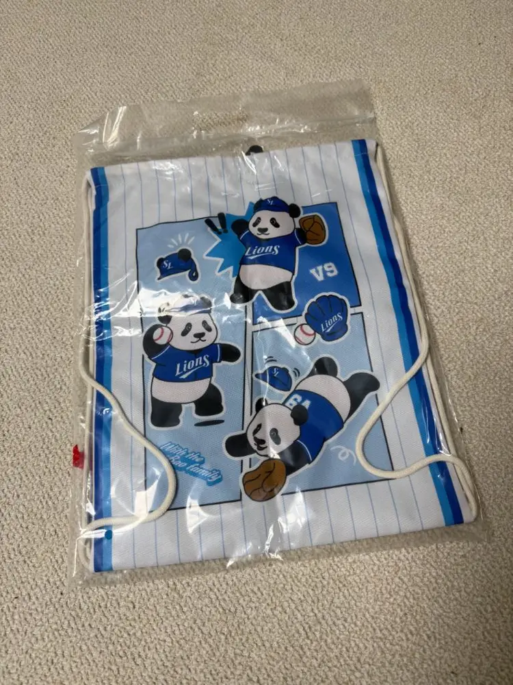 삼성라이온즈 바오패밀리 짐색 가방 이미지