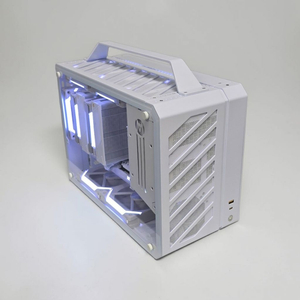 라이젠9800X3D+RTX5070+2TB 화이트 미니PC 조립컴퓨터 본체 이미지