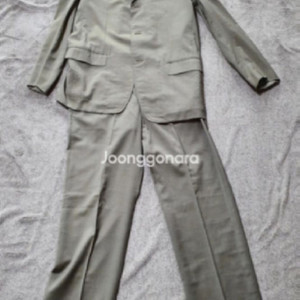 (가격인하) 프랑스 정품 루이비통 남성 정장 슈트 Size 52 이미지