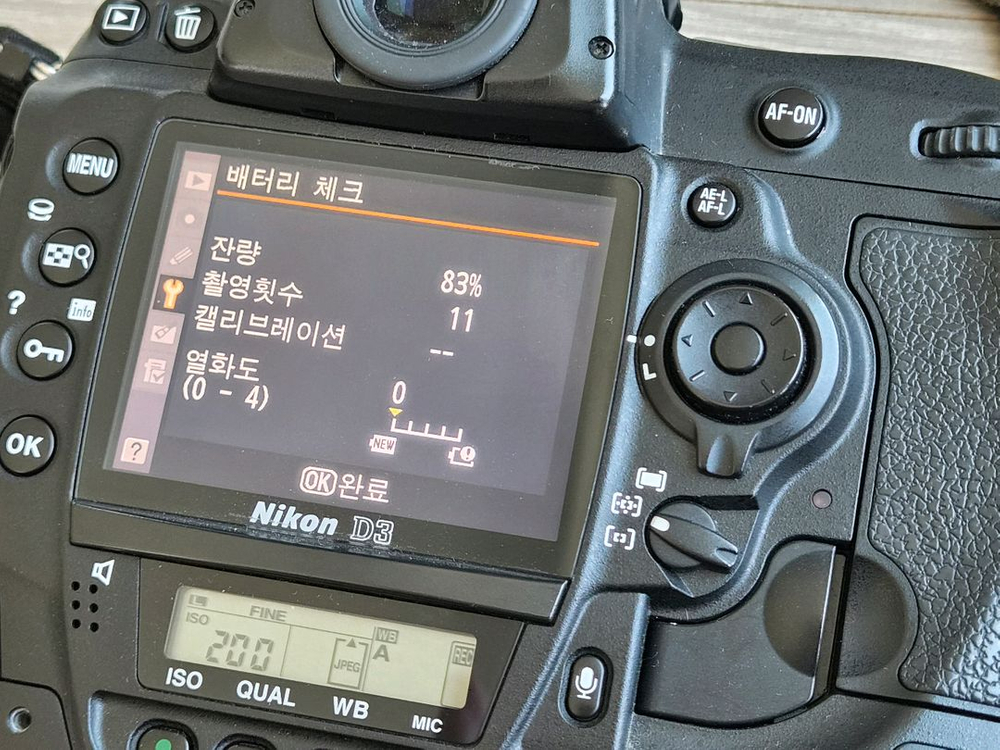 니콘 풀프레임 DSLR 카메라 D3 정품 27,191컷 이미지