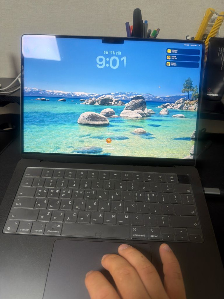 (급처)Apple 맥북 프로 14 M4 스페이스 블랙 1TB 24GB 14코어 CPU 20코어 이미지
