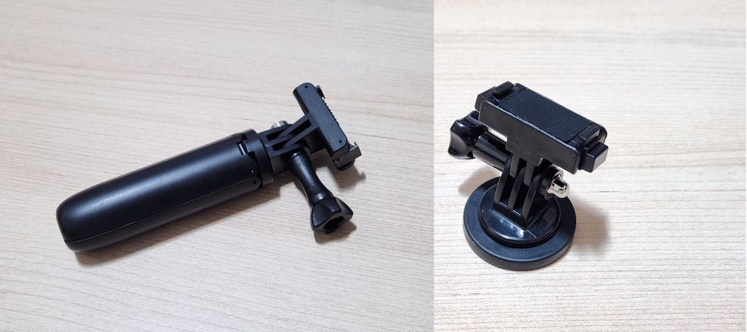 Dji 오즈모 액션6, 액션5, 액션4 용 (셀피 로드 삼각대, 만능 마그네틱 거치대) 이미지