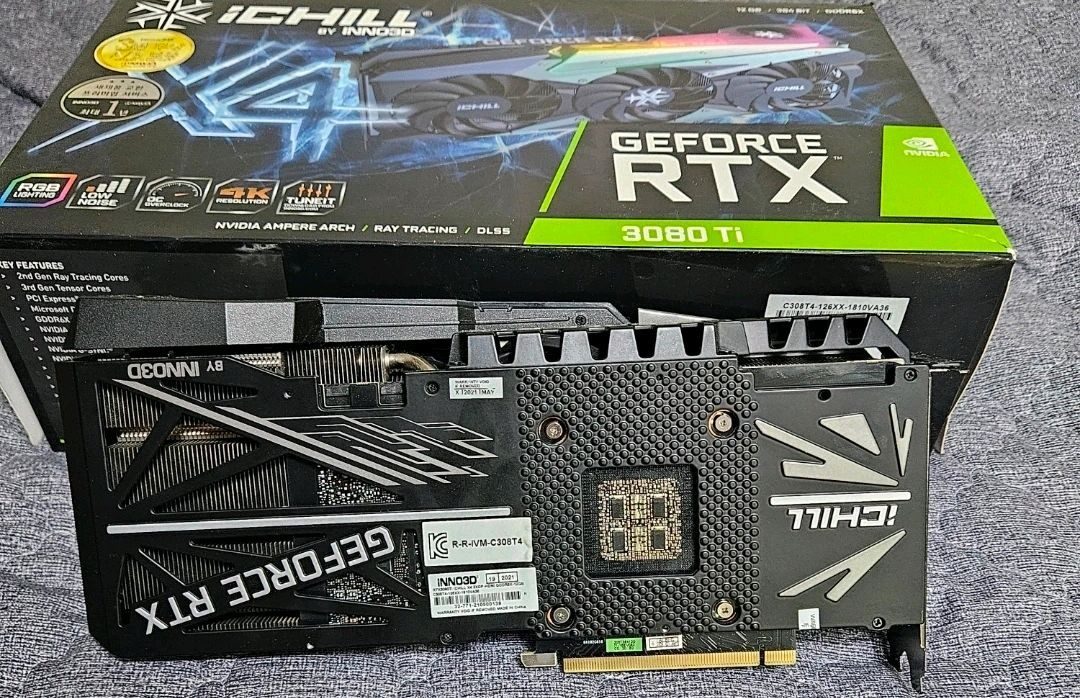 INNO3D 3080TI iCHILL X4 12GB 이미지