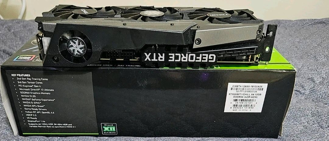 INNO3D 3080TI iCHILL X4 12GB 이미지