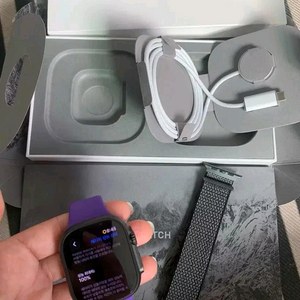 애플워치 울트라2 49mm 블랙티타늄 배터리100% 보증26 이미지