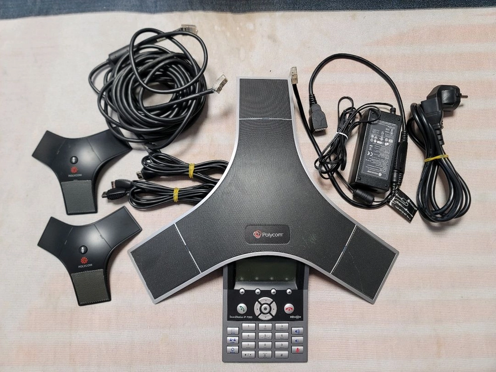 [Polycom SoundStation IP 7000 대회의실용 회의전화기] 판매(가격내림 급처분) 이미지