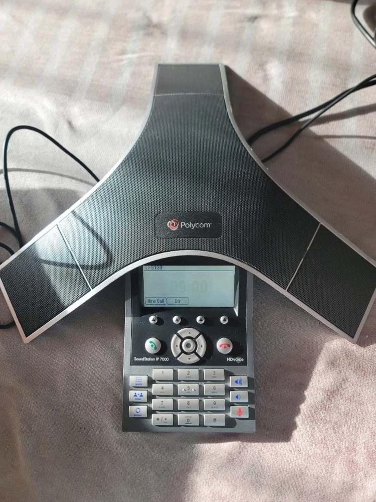 [Polycom SoundStation IP 7000 대회의실용 회의전화기] 판매(가격내림 급처분) 이미지