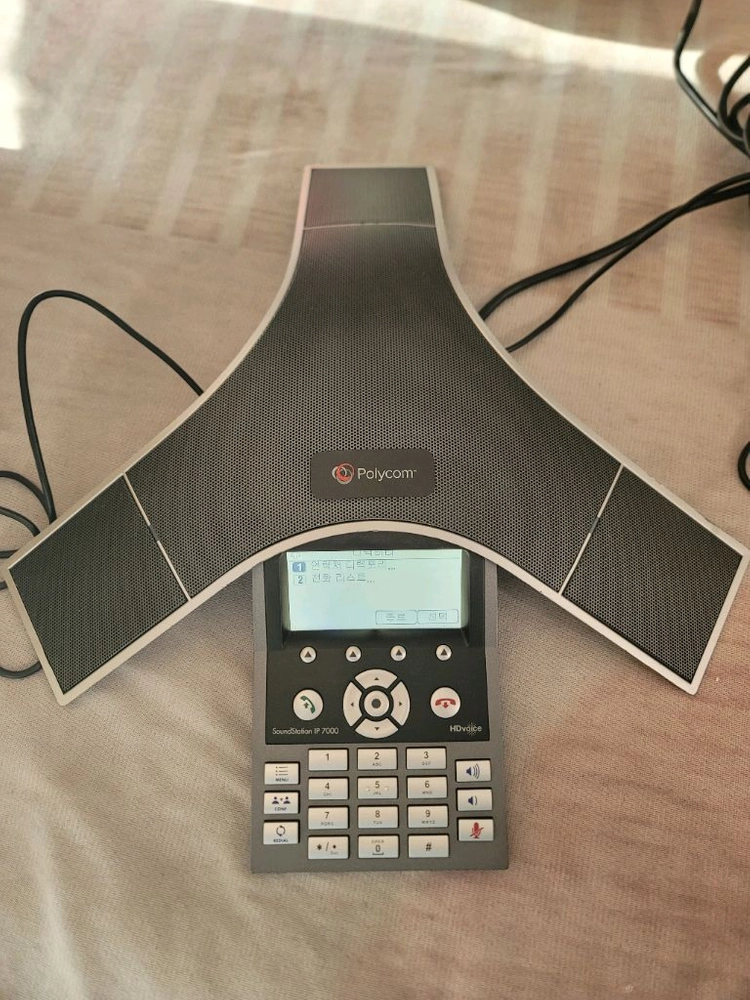 [Polycom SoundStation IP 7000 대회의실용 회의전화기] 판매(가격내림 급처분) 이미지
