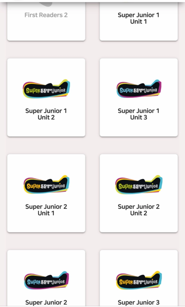 튼튼영어 슈퍼 주니어 LEVEL 1~ LEVEL3 세트 75권 이미지