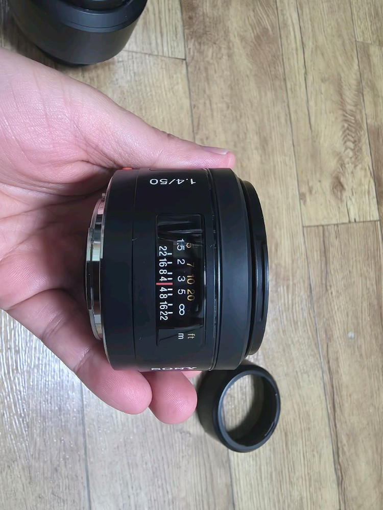 [소니] SAL50mm f1.4 알파마운트 팝니다 이미지