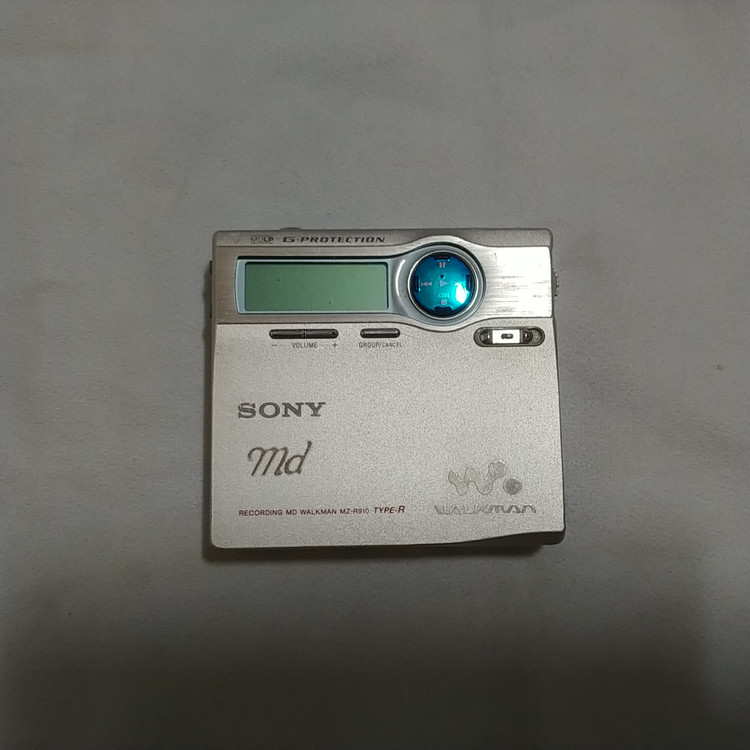 소니 MD mz - r910 이미지