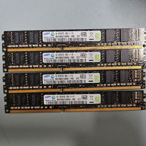 DDR3L 메모리 4GB 4개 세트 일괄 팝니다 이미지