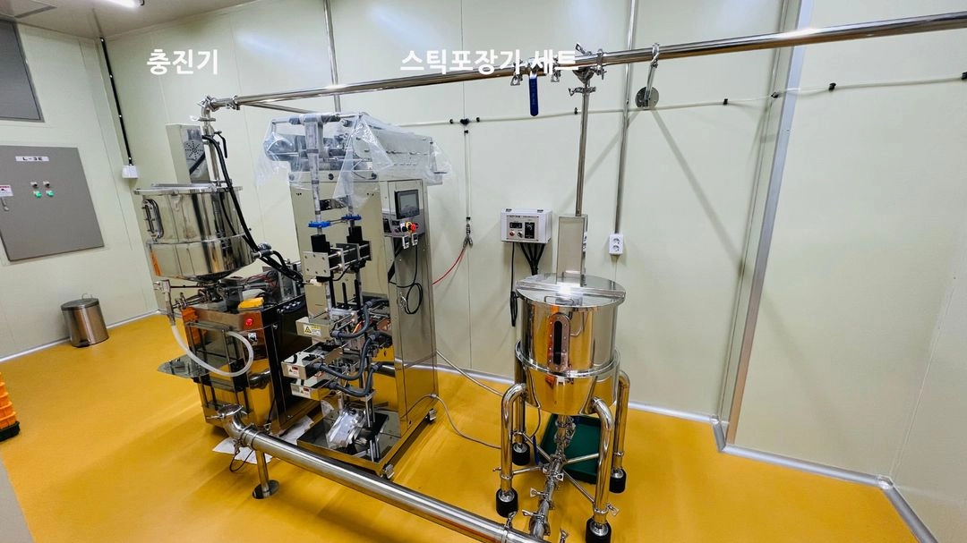 (가격인하)진공 농축기/추출기, 교반기, 스틱포장기, 음료 농축/추출 생산라인 일체 판매합니다 이미지