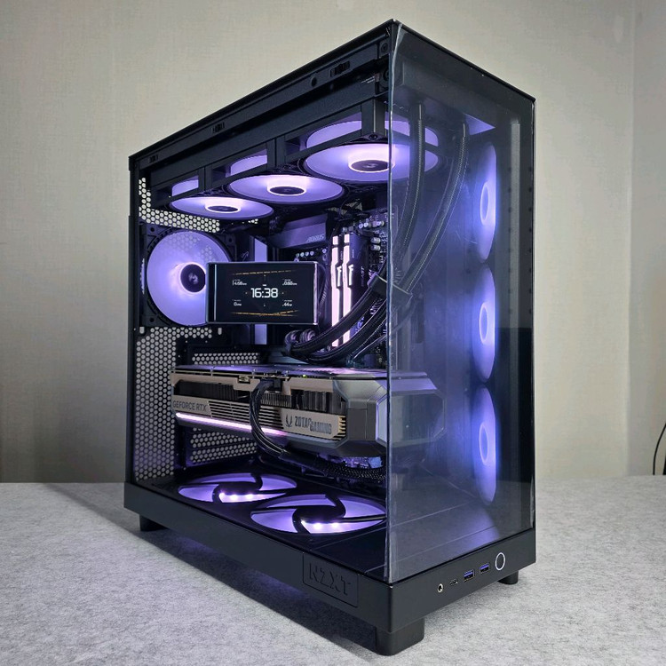 9800X3D 5070Ti 고사양 게이밍 컴퓨터 본체 PC 이미지
