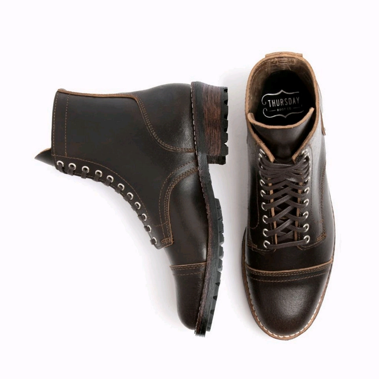 Thursday boot. Logger Waxed cacao 이미지