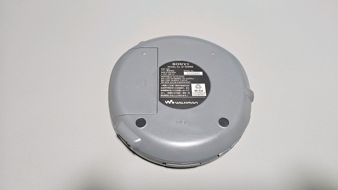 소니 CD 워크맨 D-E666 CDP ( SONY CD WALKMAN D-E666 ) 이미지
