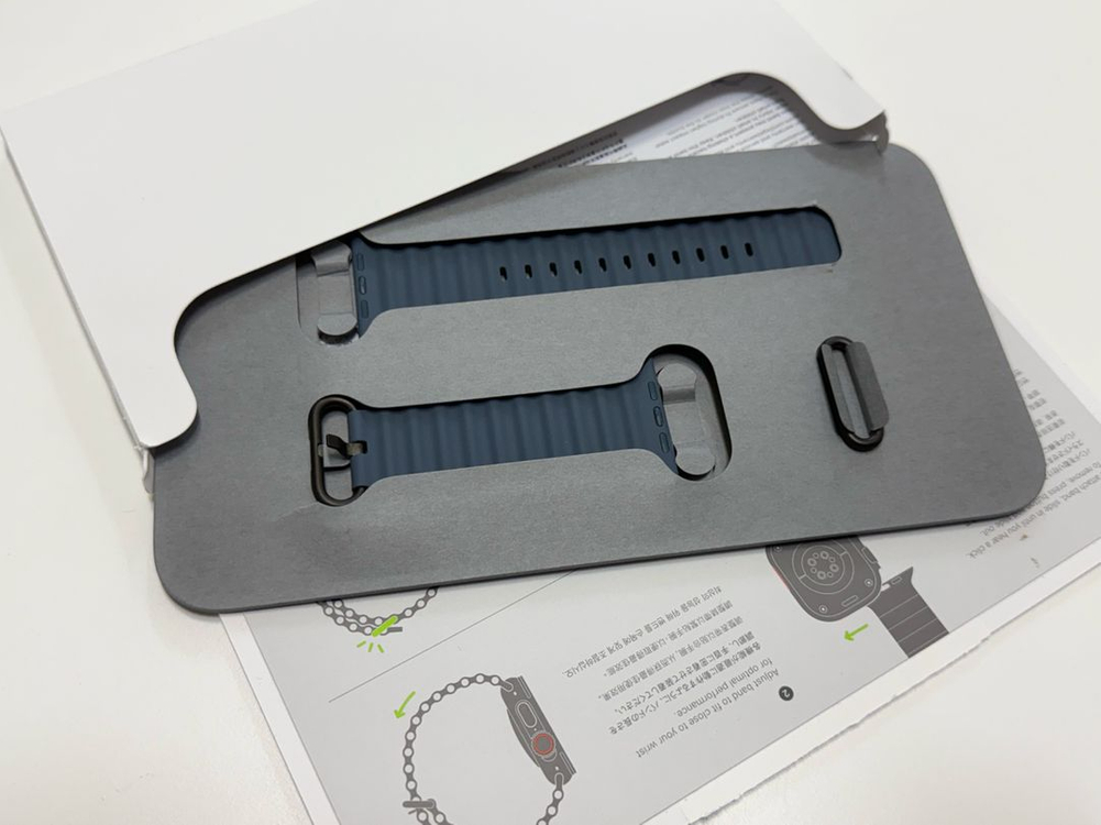 애플워치 울트라 44/45/46/49mm 오션밴드 앵커 블루 S급 풀박스 판매 이미지
