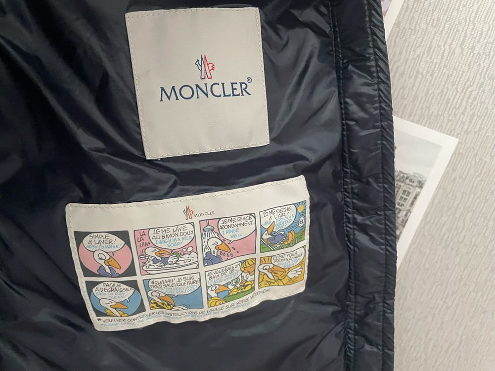 (정품)몽클레어(Moncler) 키즈 수엔(Suyen)네이비 사이즈14y 이미지