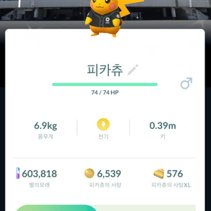 포켓몬고 지바 롯데 마린스 야구장 배경 이로치 피카츄 판매 이미지