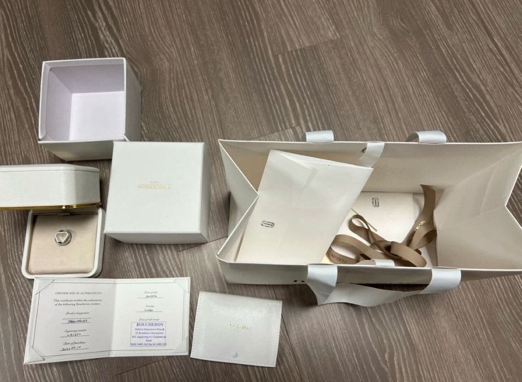 부쉐론 콰트로 블랙에디션 반지 이미지