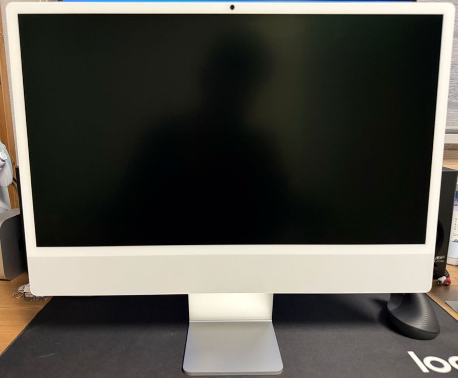 아이맥 24 M4 16/256G 10코어 나노텍스처 실버 이미지