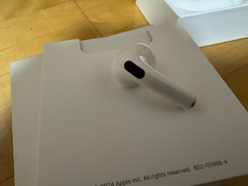 Apple 에어팟 4 액티브 노이즈 캔슬링 블루투스 애플케어플러스 이어폰 팝니다 이미지
