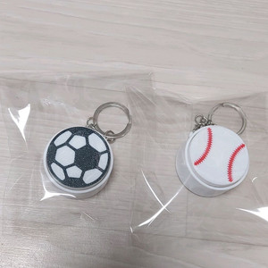 {새상품 축구공 야구공 키캡 키링 세트 축구키캡 야구키캡 야구키링 이미지
