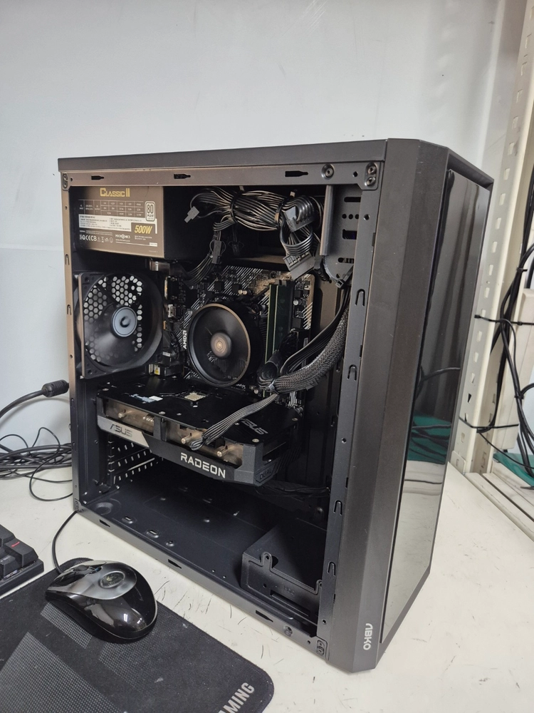 라이젠3600+1660슈퍼+16G 게이밍컴퓨터 판매합니다 가성비컴 이미지