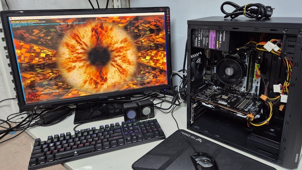라이젠3600+1660슈퍼+16G 게이밍컴퓨터 판매합니다 가성비컴 이미지