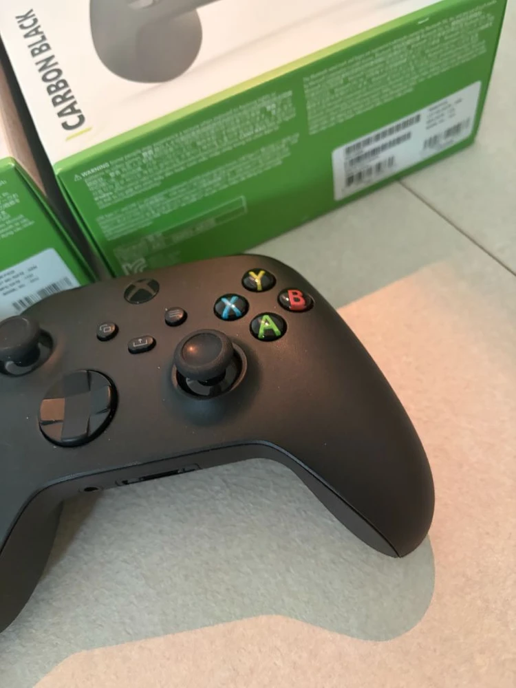 Xbox 컨트롤러 4세대 카본 블랙 2개세트 이미지