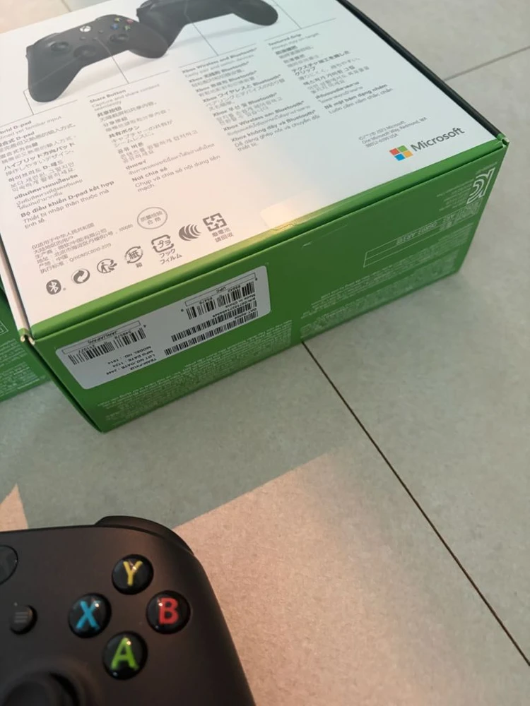 Xbox 컨트롤러 4세대 카본 블랙 2개세트 이미지