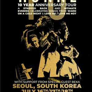 혼네 10주년 콘서트 티켓 좋은좌석 최저가 판매중 이미지