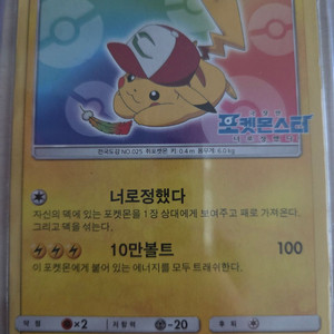 포켓몬카드 지우의 피카츄,블랙큐레무 프로모 이미지