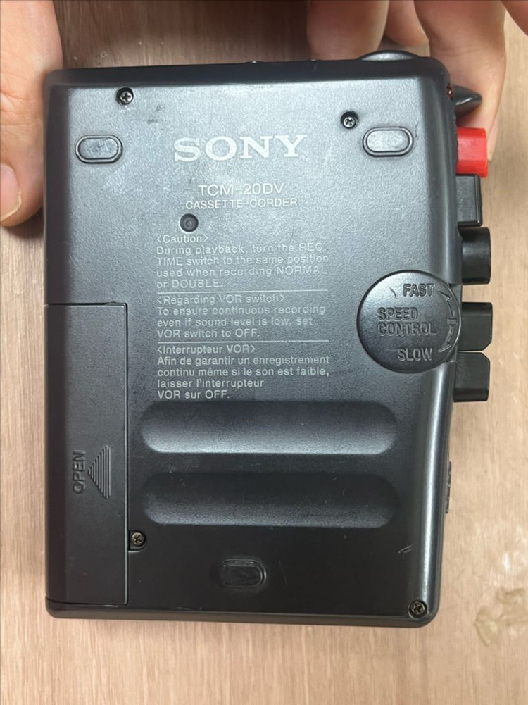 SONY TCM-20DV 카세트 녹음기 워크맨 소니 tcm20 이미지