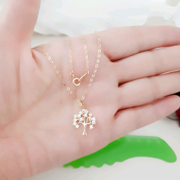 골드트리 목걸이 18k 이미지
