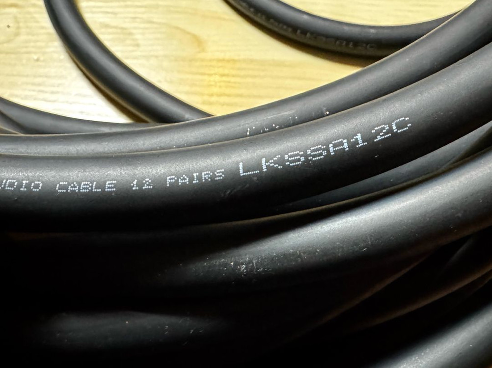 유로케이블 eurocable LKSSA12C 20m 절단 신품급 멀티케이블 이미지