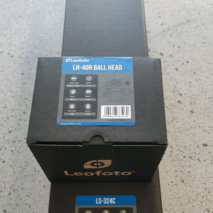 레오포토 LS-324C+LH-40R 카메라삼각대 볼헤드 세트 이미지