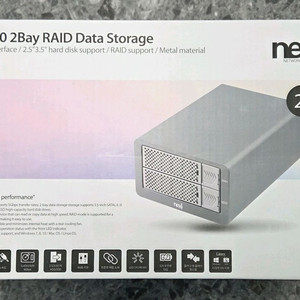 NEXI USB3.0 2Bay RAID 데이터 스토리지 (NX767 / NX-802RU30) 도킹스테이션 이미지