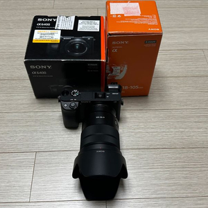 소니 A6400 바디와 PZ 18-105mm G 렌즈 셋트로 판매합니다