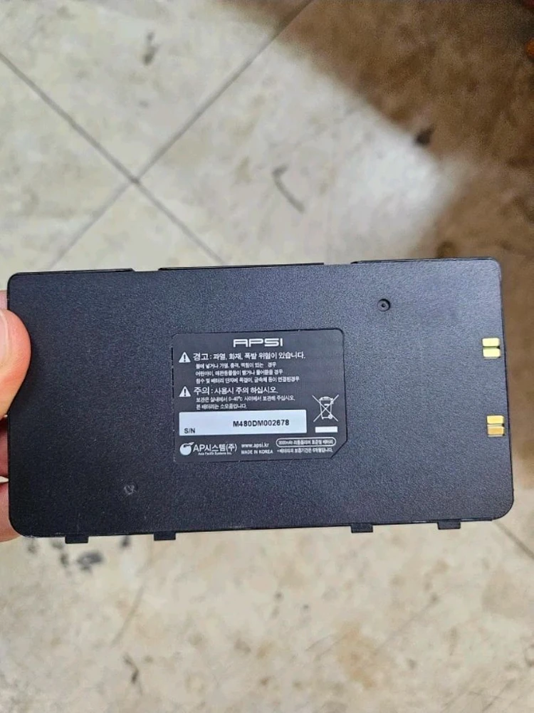 미사용 리튬폴리머 APSI M480용 배터리 신품 3000mAh 92개 팝니다 이미지