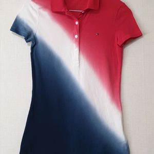 타미힐피거 여성 반팔 카라티 # 이미지