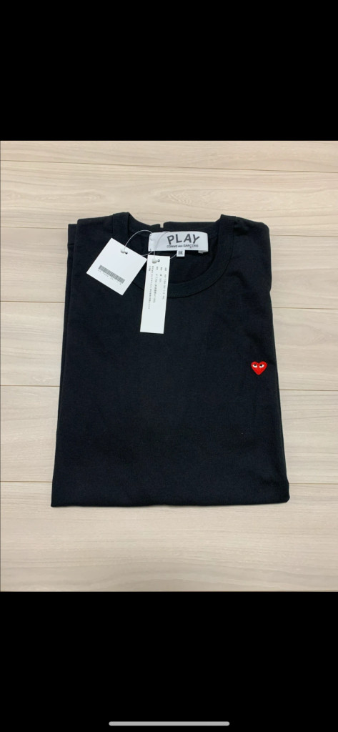 꼼데 꼼데가르송 미니와펜 반팔티 블랙 XXL 새상품 이미지