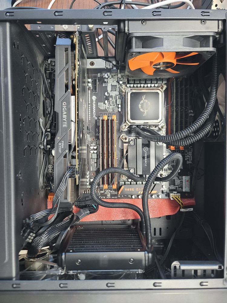 e5 2696 v2 dual cpu\ ram 128gb \워크스테이션\ 24코어 48스레드 이미지