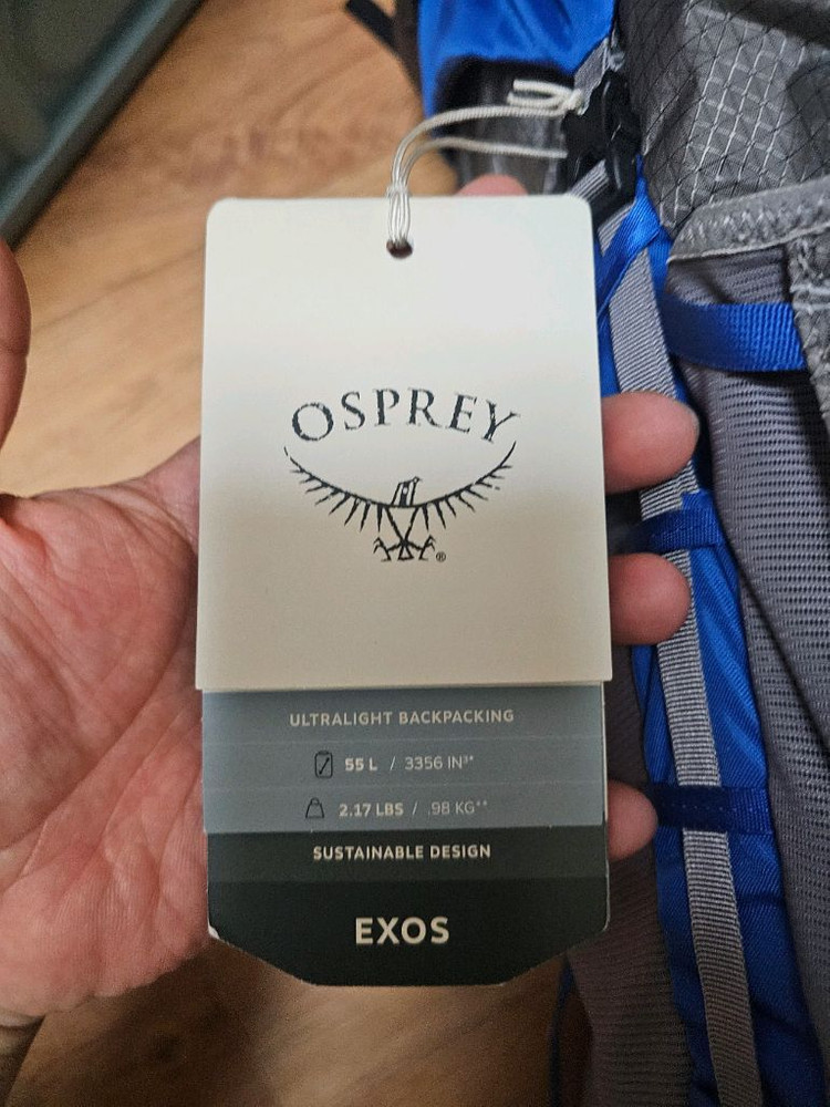 오스프리 엑소스 프로55(Osprey exos pro55) 이미지