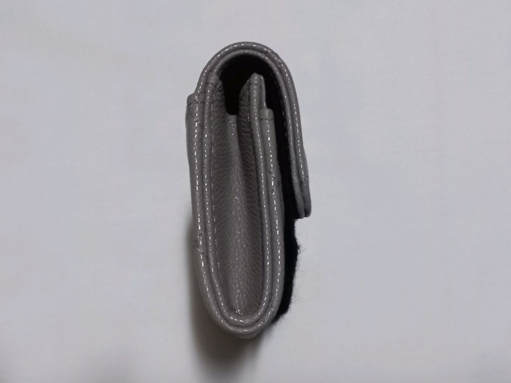 [새상품] 샤넬 클래식 카드지갑 그레이 은장 (풀구성/정품/네고가능) 이미지