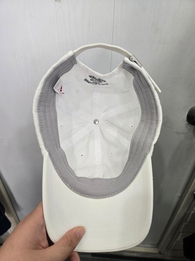56사이즈 )) New balance 뉴발란스 볼캡 모자! 화이트&블랙 이미지