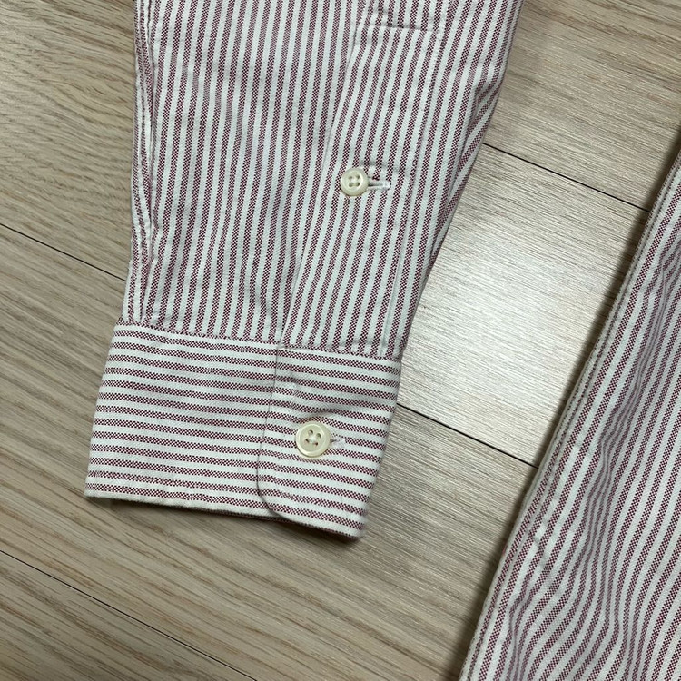 [Polo] 90s 폴로 랄프로렌 스트라이프 셔츠 연핑크 이미지